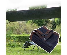 Telo Ombreggiante Nera Con Occhielli Rete Per Balcone Esterno 1x4m 2x2m 3x6m 4x8m 6x12m 8x8m 10x12m, Protezione Solare, Tenda Balcone Esterno per Serra/Giardino/Domestico ( Size : 7.5x8m/24.5x26ft )