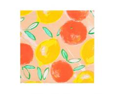Talking Tables Confezione da 20 tovaglioli in carta colorata per decoupage, usa e getta, per pranzare allaperto, giardino, picnic, barbecue, Rosa, CITRUS-NAPKIN