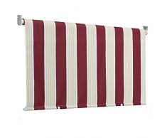 GARDEN FRIEND T1372025/E Tenda da Sole a Caduta, Riga Bordeaux, 150x8x250 cm