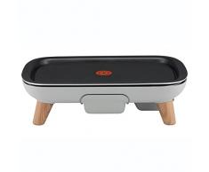 Tefal CB 658 B Grill Tabletop Electric 2400W Black,Grey barbecue - Barbecues & Grills (2400 W, Grill, Electric, 1000 cm², Tabletop, Griddle)