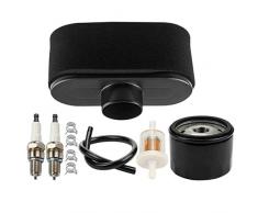 Hippotech Filtro Aria e Filtro Olio con Kit di Messa a Punto per Kawasaki FR651V FR691V FR730V FS481V FS541V FS600V FS651V FS691V FS730V Motore a 4 Tempi John Deere Trattore Tosaerba Gravely