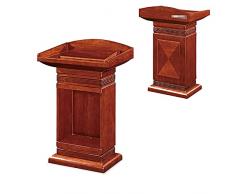 Padiglione da conferenza in legno massiccio FHW, podio della sala conferenze, podio di classe della scuola, podio di legno di lusso, A