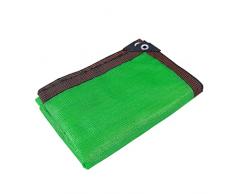 WQDY Rete Ombreggiante Telo Parasole con Protezione Solare con Occhielli 50% di Ombreggiamento Resistente ai Raggi UV Rete Ombreggiante per Serra per Piante Fiori da Giardino Verde, 1x2m(3.3x6.6ft)