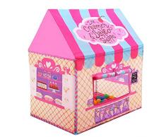 Nice2you Casetta per Bambini, Tenda da Gioco per Bambini Castello della Principessa Splendente nel Buio, Gioca a Tenda per Regalo di Compleanno per Ragazze