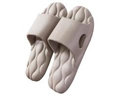 Pantofole con Cuscino Scorrevole per Donne e Uomini, Pantofole morbide Aperte in Eva, Doccia idromassaggio Antiscivolo, Vasca idromassaggio, Piscina, Palestra, Sandali per Interni ed Esterni