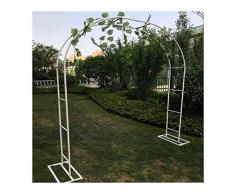 HLMBQ Arco da Giardino per Piante Rampicanti,Metallo Traliccio Supporto,Giardini Alberghi Terrazze Arredamento per Estern 140x230cm,200x230cm,350x220cm