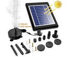 everfarel laghetto da Giardino Fontana Fontaine Pompe per fontane (170L/H Solar)