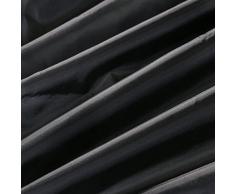 WINOMO Tavolo e sedia esterno impermeabile antipolvere mobili coprire caso telone 123 * 123 * 74cm (nero)