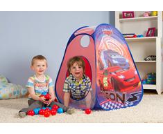 John Handels- GmbH & Co. KG - Casetta da gioco per bambini, con 30 palline, motivo: Disney, Cars