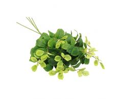 Artibetter 4Pcs Foglie Simulate Piante Appartamento Caduta Artificiale Foglia Spray Stelo Verde Artificiale Stelo Para Mesa De Fattoria Artificiale Foglie Di Eucalipto Ramo Pick Arbusto