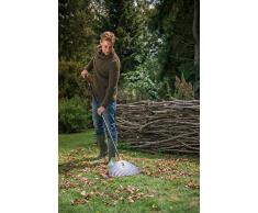 Fiskars Solid Rastrello per Foglie, Nero