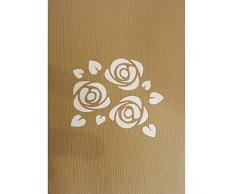 RF Distribution ORSU4290 Biglietto di Auguri Rose Origami Surprise, Mazzo di Rose 3D, Cartolina di Auguri per Feste, Compleanni, Innamorati, San Valentino, Festa della Mamma, Festa della Donna, Multi