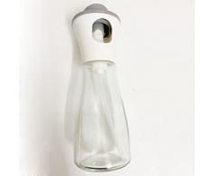 Nebulizzatore Olio, Spruzzatore di Olio Vetro Olio Cucina in Vetro,Olio Aceto,Olio Spruzzatore 180ml Portabile Olio Oliera Spray per Pasta,Insalata,Padella,Griglia,con Spazzole