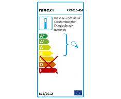 Smartwares Palo da giardino per esterni, Acciaio inossidabile, Sensore di movimento, Connettore E27, 45 cm, IP44