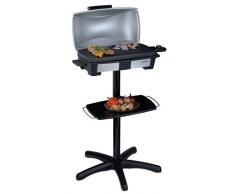 Cloer 6731 Barbecue Electric 1800W Aluminium,Black barbecue - Barbecues & Grills (1800 W, Barbecue, Electric, Grate + Griddle, Aluminium, Black, Rectangular)