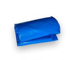 Giardini dAcqua Art 571 Telo per Laghetto in PVC Rinforzato Azzurro - mt 5,00 x mt 6,00 Stagno Artificiale Fai da Te Rivestimento Vasca Pesci Piante Garden Koi Ninfee