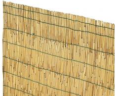 SF SAVINO FILIPPO Arella Arelle canniccio cannette in Canna di bambù pelato stuoia ombreggiante cm 150x300 cm 1,5x3 m per Copertura tettoia Gazebo Recinzione Giardino ringhiera Balcone in Bamboo