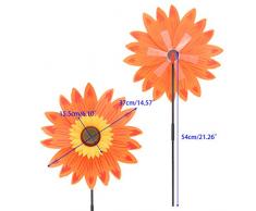 XTYaa, girandola grande a doppio strato, girandola a vento per bambini, decorazione da giardino