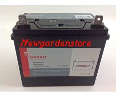 Batteria avviamento elettrico trattorino rasaerba 12V 30Ah potenziata 290 A