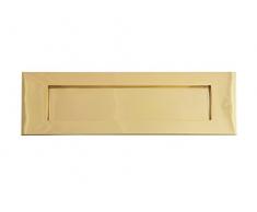 Forge - Buca per lettere in ottone stile vittoriano, 254 mm