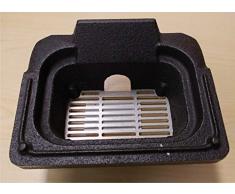 Braciere - crogiolo in ghisa completo di griglia per stufe Edilkamin e Italiana Camini cod. R 654240.