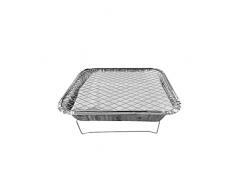 Barbecue usa e getta istantaneo, griglia a carbone usa e getta, barbecue veloce e facile da usare, facile da usare, facile da leggere, ideale per carne, pesce e verdure