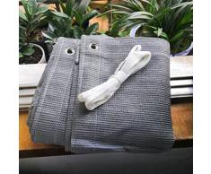 Tessuto Ombreggiante Con Occhielli,Rete Ombreggiante Grigia,Rete Telo Ombra Al 90%,Vele Parasole,Rete Ombreggiante Per Pergola Giardino Serra,Telo Ombreggiante Per Balcone,Grey-4x8m(13.1*26.2ft)