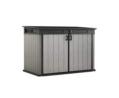 Keter Resina Porta Attrezzi da Giardino con Pavimento Incluso Grande Store in Duotech, 190.5 x 109 x 132.5H cm