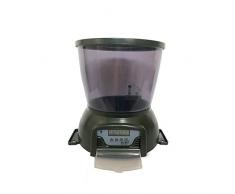 Sobotoo - Alimentatore automatico per laghetti, 4,5 l, grande capacità, digitale, con programma di alimentazione programmabile per giardino, laghetto, acquario