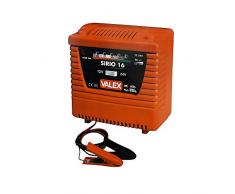 VALEX SIRIO16 CARICABATTERIE AUTO TENSIONE 12-24V CORRENTE 3-6A CAVI CARICA BATTERIA PIOMBO WET 50/115AH 30/55AH STARTER FONTE ENERGIA PORTATILE FURGONI CAMPER RASAERBA GIARDINO