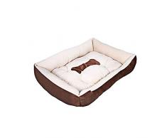 lovecabin Divano Letto Ortopedico per Can Cucce Cani Interno Letto per Cani Cesta con Bordi Rialzati Lavabile Cuccia per Cane da Interno Domestici Piccoli E Grandi