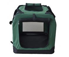 Trasportino per cani - Borsa per cani pieghevole - Borsa da trasporto - Trasportino per auto - Trasportino pieghevole - Borsa porta-cane 401-D03