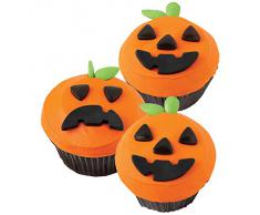WILTON KIT DECORAZIONE CUPCAKE MUFFIN ZUCCA HALLOWEEN