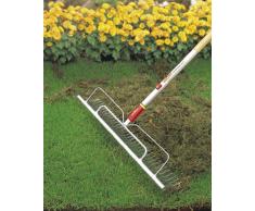Wolf-Garten 3565000 UH-M 60 Rastrello Prato, Argento