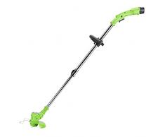 HELOU Tagliaerba A Batteria Tagliaerba Elettrico Portatile Tagliaerba A Mano Portatile per Uso Domestico Sarchiatrice A Batteria Attrezzo per Potatura da Giardino Decespugliatore Ricaricabile