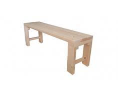 TOTAL WOOD 2012 Panchina Panca panchetta Esterno Interno in Legno 100x38.5x50h Anche su Misura