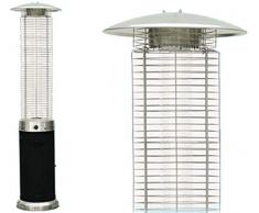 Stufa a piramide Termopatio Fungo gas Niklas Fuoco Vivo 13 Kw mq 25