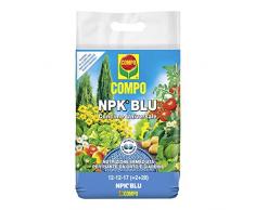 COMPO NPK BLU, Concime Universale Granulare per Orto e Giardino, Pronto Effetto, 4 kg