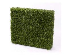 artplants.de Siepe di bosso Artificiale Tom, 5700 Foglie, su Struttura in Metallo, 120 x 85cm - Siepe Decorativa/Pianta séparé