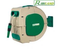 Tubo irrigazione con avvolgitubo automatico 10 + 1,5m con lancia Ribiland