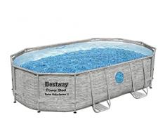 Bestway 5619W Piscina base Power Steel™ Swim Vista™ ovale da 488x305x107 cm
