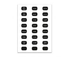 Foglio A4 di adesivi etichette semi pomodori orto? E85