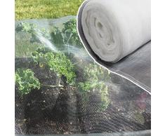 Rete Zanzariera di Insetti,Rete Anti Insetti,15x30m Rete di Protezione da Giardino a Maglia Fine,Reti Protettive Serra,Rete di Insetti per Verdure Rete Anti Uccelli per Pianta,Orto,Frutteto,Bianco