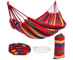 BRAMBLE Amaca Portatile con Borsa di Trasporto per 1 Persona, 270x150cm (150kg) - Tessuto Fitto, Traspirante e Resistente