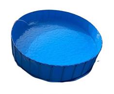 Piscina Fuori Terra/Telaio Acciaio Piscina Fuori Terra/Grandi Piscine Con Telaio Piccolo Per Bambini Adulti Bambini Cani, Plastica Blu Rotondo Relax Piscina/Albercas Para Adultos, Piscine Allape