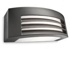 Philips Fragrance Lampada da Parete da Esterno, Rettangolare Up & Down, Alluminio, Antracite, Max 24 W