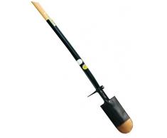 VERDEMAX 6181 - Vanga di Scarico con Manico in faggio FSC, 16 x 32 x 130 cm