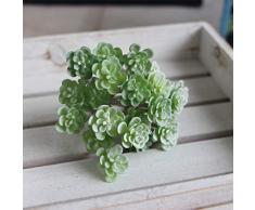 Pianta artificiale Eco-Friendly Falso Succulente Soggiorno Simulazione Paesaggio Fiore Matrimonio Giardino Tropicale Ufficio DIY Home Decor Bonsai Party