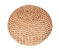WEIYV-Sgabello da bar,Sedia in Legno Divano per Mobili Padiglione per Pedane Prova A Cambiare Le Scarpe Rattan Sgabello Rotondo Sedia di Vimini Sgabello per Batteria 45 * 30cm