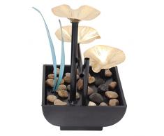 Qyebavge 5V Ornamenti Per Fontana da Tavolo Fontana a Cascata USB con Pompa E Accessori in Pietra Per Lhome Office